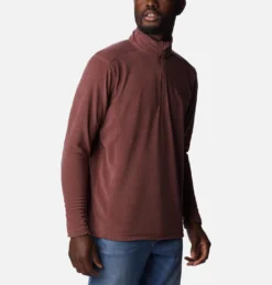 Longsleeve Columbia Men Klamath Range II Half Zip Light Raisin -Columbia 35bf047f 95dd 4dd0 b12d ba8194a53dc1