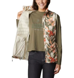 Bodywarmer Columbia Women Powder Pass Chalk Floricult -Columbia 4 1832222 191 a3 om presethigh res2028jpeg2C2030020dpi29