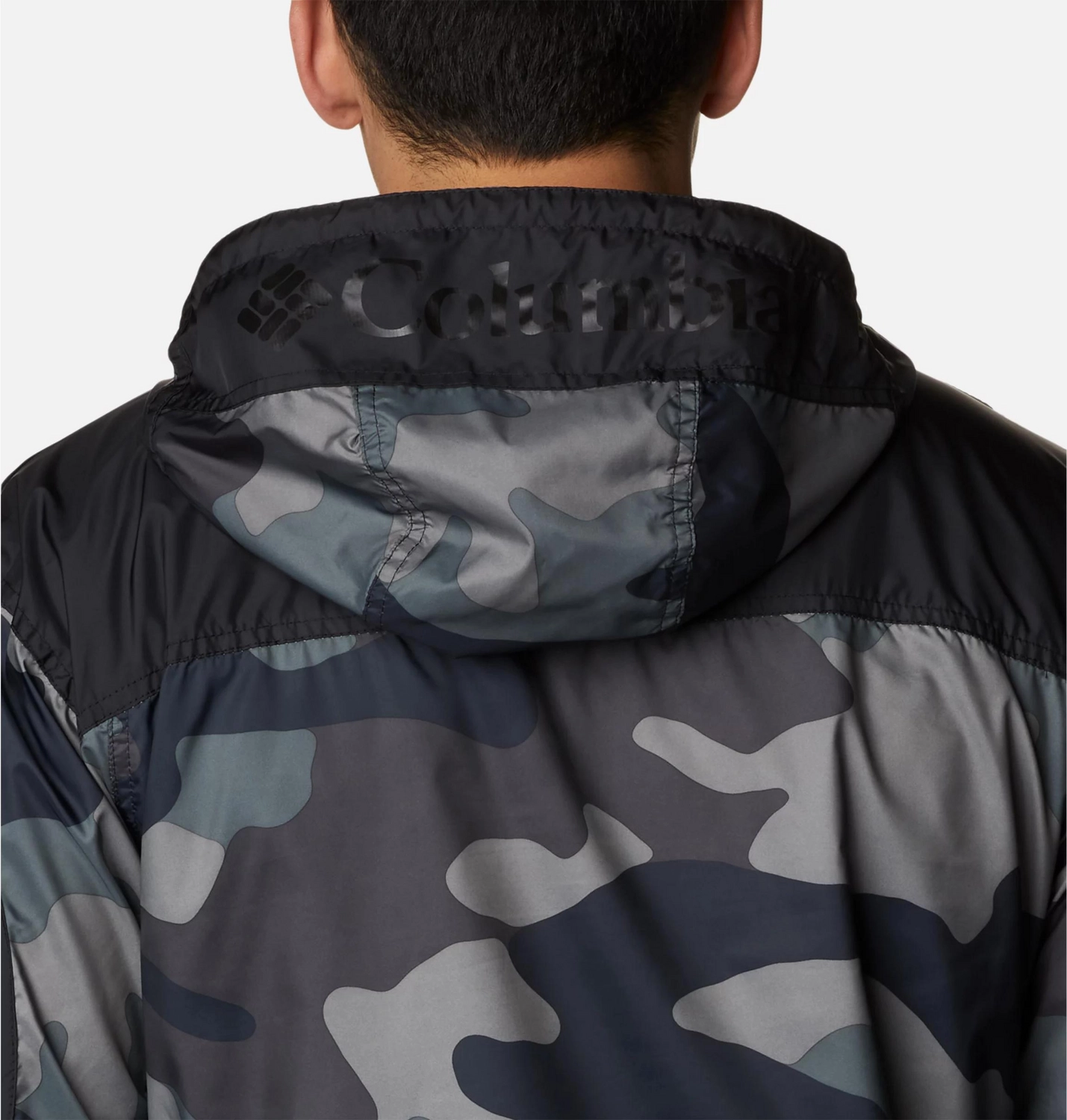 Jas Columbia Men Challenger Windbreaker Black Mod Camo 6 Jas Columbia Men Challenger Windbreaker Black Mod Camo - Afbeelding 4