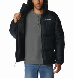 Jas Men Columbia Puffect Hooded Jacket Black -Columbia 4 2008413 010 a3