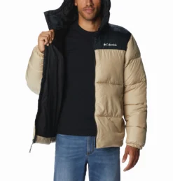 Jas Men Columbia Puffect Hooded Jacket Ancient Fossil -Columbia 4 2008413 271 a3