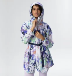 Jas Columbia Women Parkette Long Wind Jacket White Impressio -Columbia 4 2034952 101 lf1