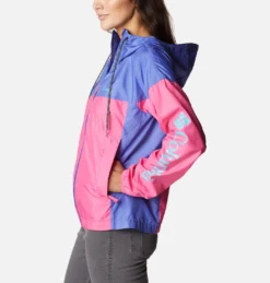 Jas Columbia Women Flash Challenger Novelty Windbreaker Wild Geranium -Columbia 4 d203a1ec 3224 4955 8a51 b6721d3d24de