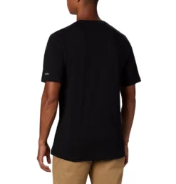 T-Shirt Columbia Men's CSC Basic Logo Short Sleeve Black -Columbia 5 1680053 010 b