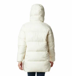 Jas Women Columbia Puffect Mid Hooded Jacket Chalk -Columbia 5 1864791 191 b