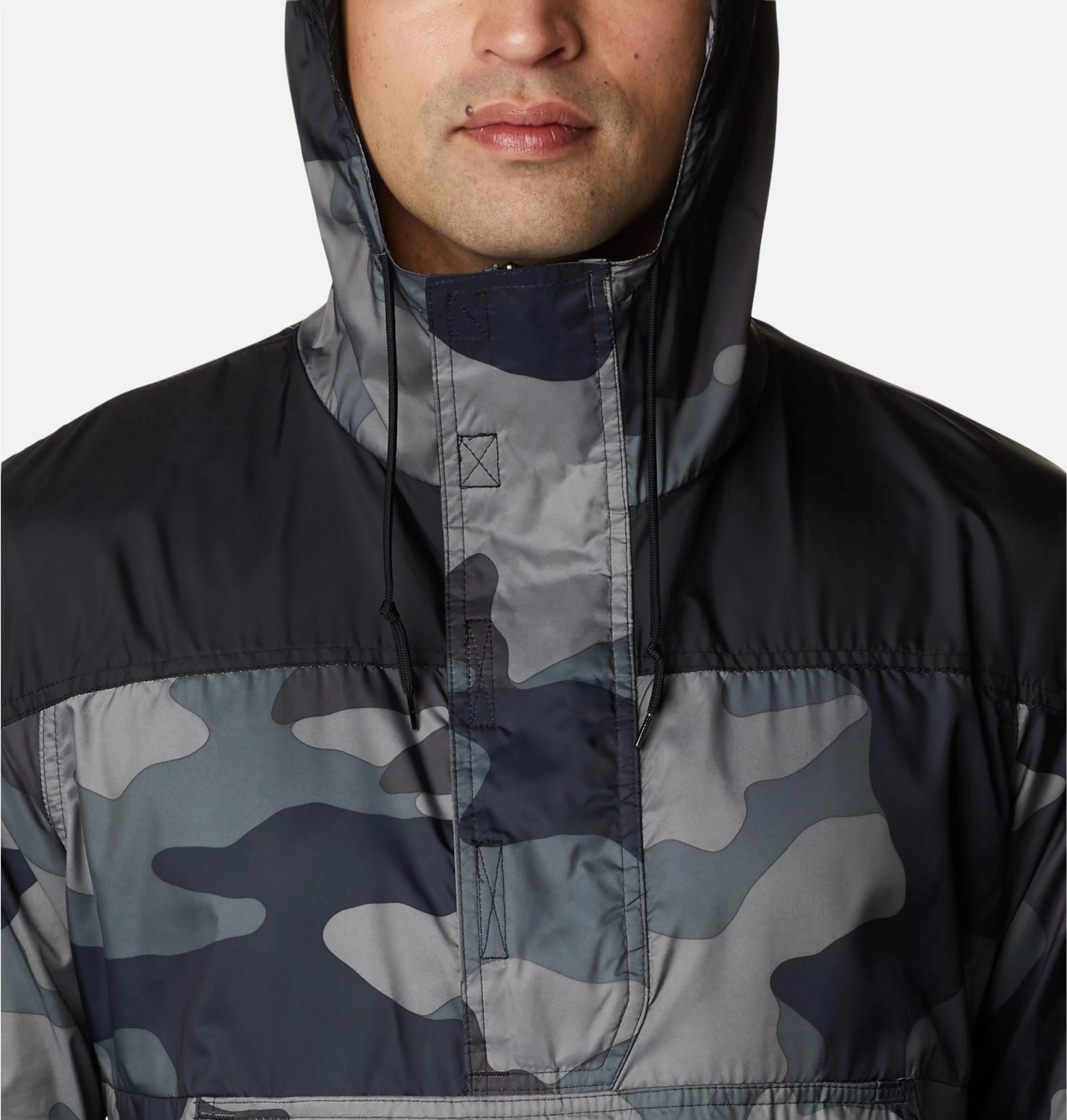 Jas Columbia Men Challenger Windbreaker Black Mod Camo 7 Jas Columbia Men Challenger Windbreaker Black Mod Camo - Afbeelding 5