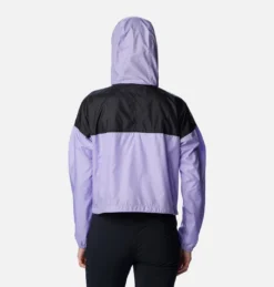 Jas Columbia Women Flash Challenger Cropped Windbreaker Frosted Purple -Columbia 5 71350fe8 56cd 43e5 a798 b7d2cd535993