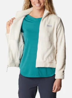 Vest Columbia Women's Fireside FZ Jacket Chalk -Columbia 5 260