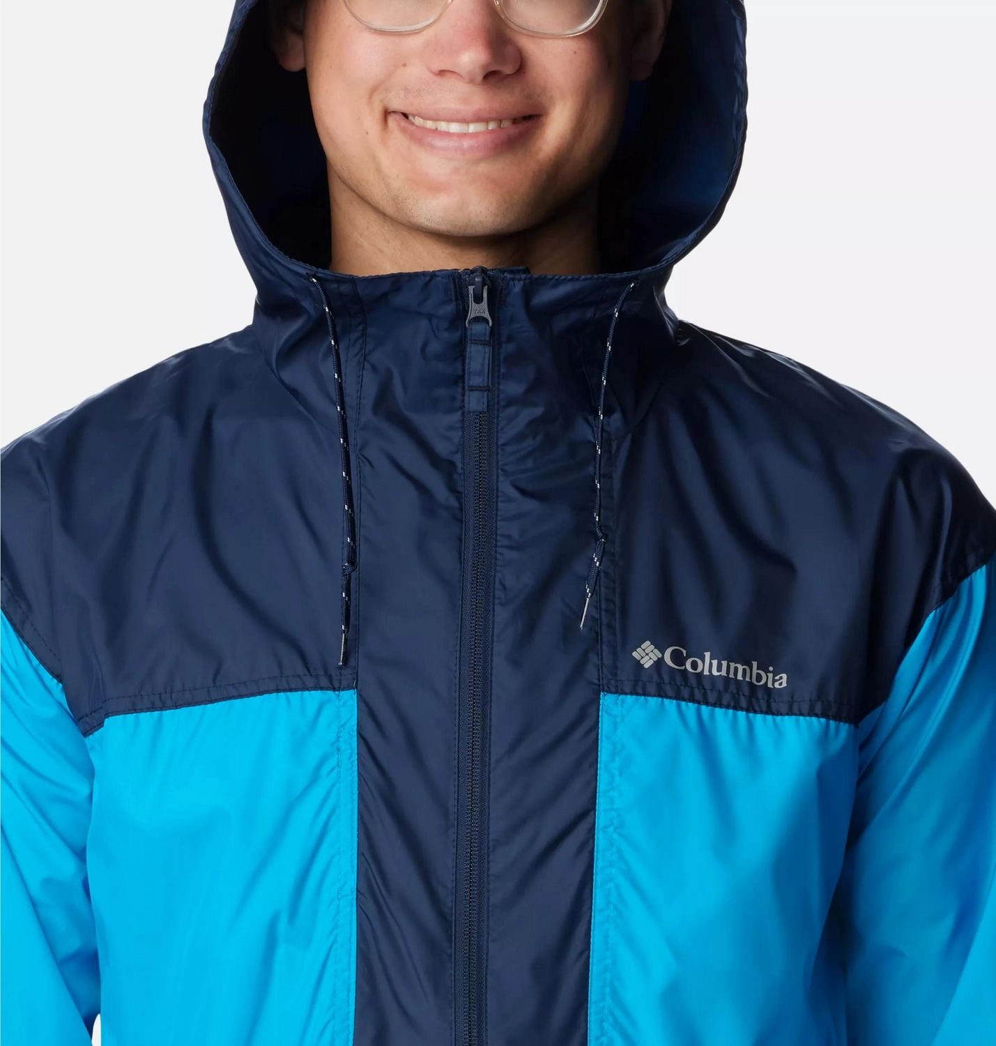 Jas Columbia Men Flash Challenger Anorak Compass Blue 4 Jas Columbia Men Flash Challenger Anorak Compass Blue - Afbeelding 2