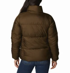 Jas Women Columbia Puffect Jacket Olive Green -Columbia 6 1864781 319 b