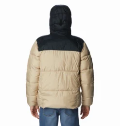 Jas Men Columbia Puffect Hooded Jacket Ancient Fossil -Columbia 6 2008413 271 b
