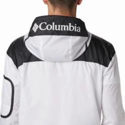 Jas Columbia Men Challenger Windbreaker White Black -Columbia 7 1714291 101 a3 conversion1