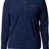 Longsleeve Columbia Men Klamath Range II Half Zip Collegiate Navy -Columbia 71fmrud5usl. ac sx679
