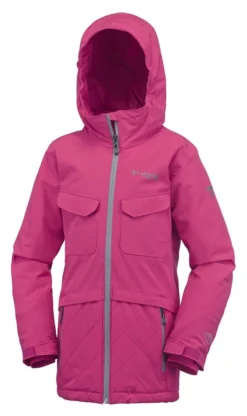 Ski Jas Columbia EmPOWder Jacket Kids Pink