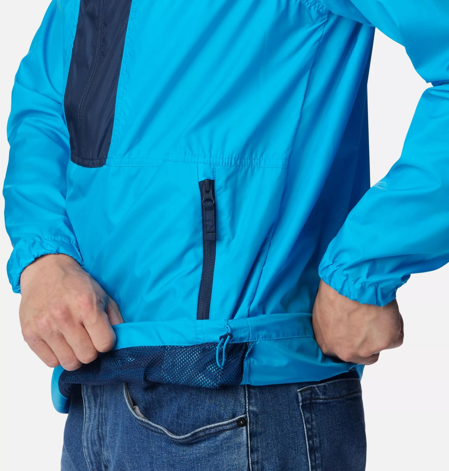 Jas Columbia Men Flash Challenger Anorak Compass Blue 6 Jas Columbia Men Flash Challenger Anorak Compass Blue - Afbeelding 4