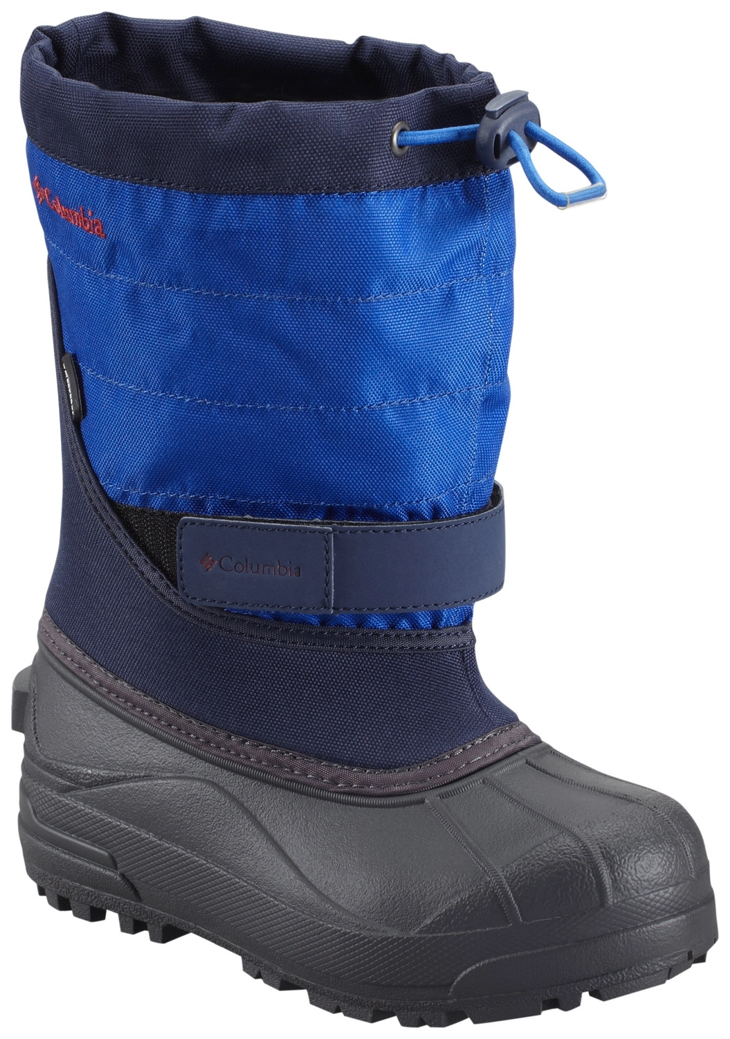 Snowboot Columbia Childrens Powderbug Plus II Kids Collegiate Navy Chili 2 Snowboot Columbia Childrens Powderbug Plus II Kids Collegiate Navy Chili