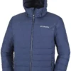 Jas Columbia Men Powder Lite Hooded Collegiate Navy -Columbia F17 WO1151 465 a1