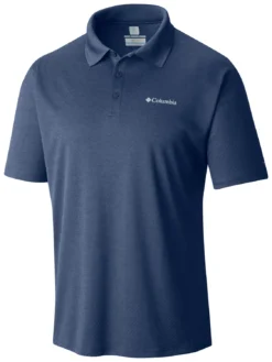 Polo Columbia Men Zero Rules Carbon Heather