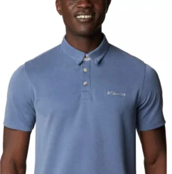 Polo Columbia Men's Nelson Point Polo Dark Mountain -Columbia damopolo4