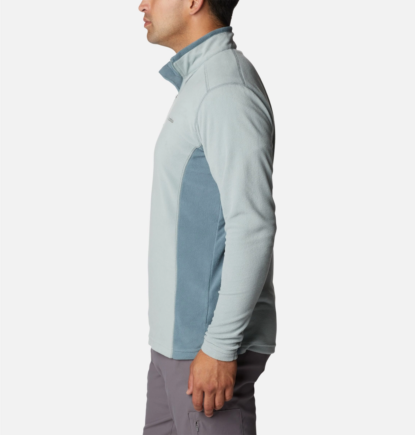 Longsleeve Columbia Men Klamath Range II Half Zip Niagara Metal 6 Longsleeve Columbia Men Klamath Range II Half Zip Niagara Metal - Afbeelding 4