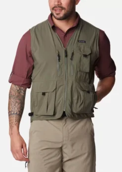 Vest Columbia Men Silver Ridge Utility Vest Stone Green
