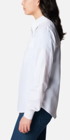 Longsleeve Columbia Women Silver Ridge 3.0 LS White -Columbia wit203 3